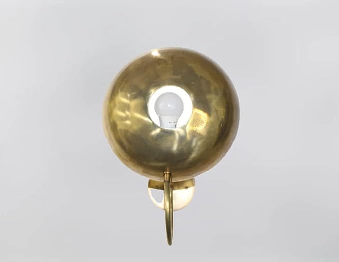 Handmade Light Shade Wall Lamp Matte Black