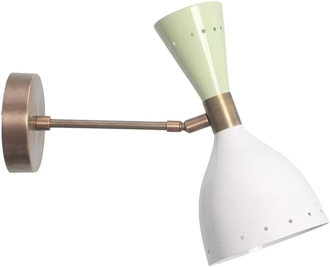 Short Sputnik Wall Sconce Classic Antique Patina