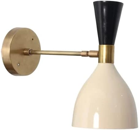 Short Sputnik Wall Sconce Antique Patina