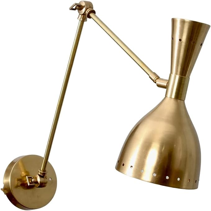 Sputnik Wall Sconce Blackened Brass