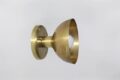 Brass Shade Handmade Contemporary Brass Wall Scone Decorative Wall lamp Lights for Home Office Garden by The Lighting Wizard (Polished Brass, E27 240 Volts)