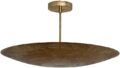 6 Light Elegant Perforerad Ceiling Flushmount Light Pendant Mid Century Modern Raw Brass Sputnik Chandelier Light Fixture. (Matte Black)